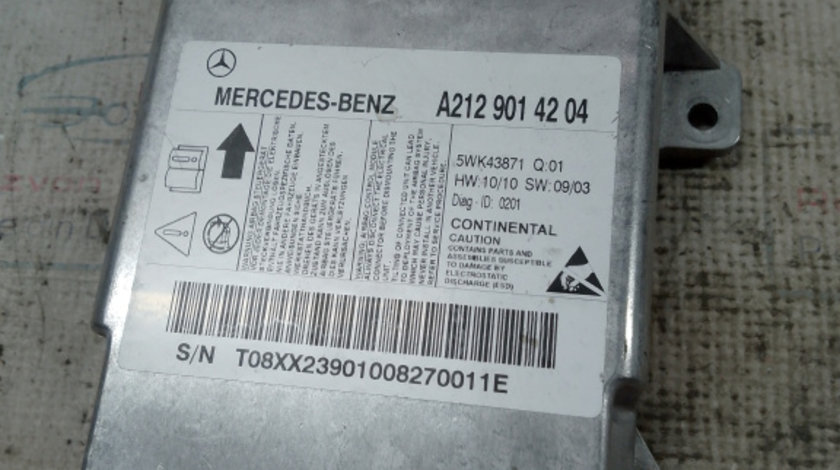 Modul airbag Mercedes-Benz E-Class W212 2010, A2129014204