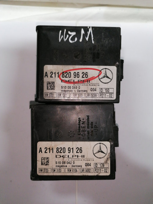 Modul alarma Mercedes-Benz E 220 2.2 Motorina 2006, A2118209626 / A2118209126