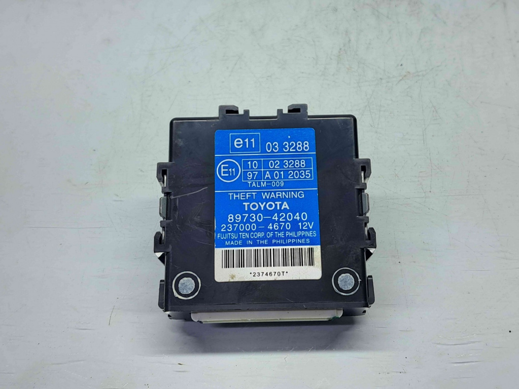 Modul alarma Toyota Rav 4 III (ACA3, ACE, ALA3, GSA3, ZSA3) [Fabr 2005-2013] 89730-42040