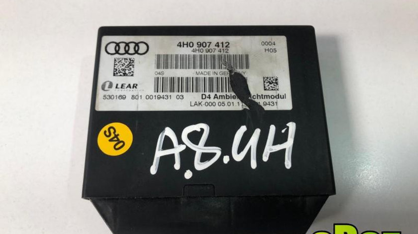 Modul ambient lumini Audi A7 (2010-2018) [4g] 4h0907412