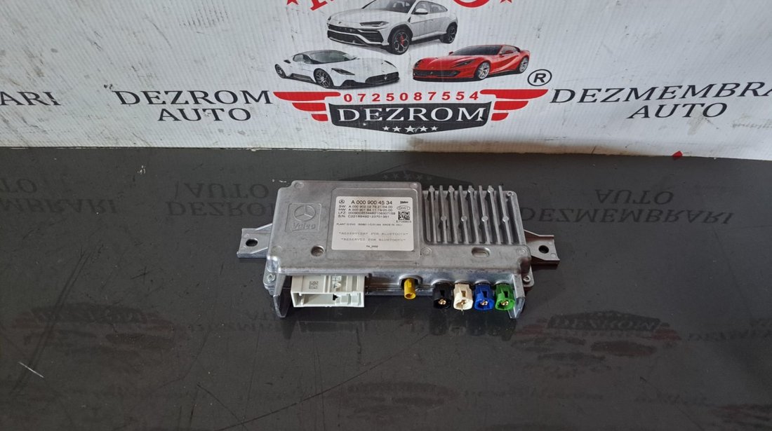 Modul Bluetooth A0009004534 Mercedes Benz Clasa A (W177) 2.0 d 4-matic 150 cai