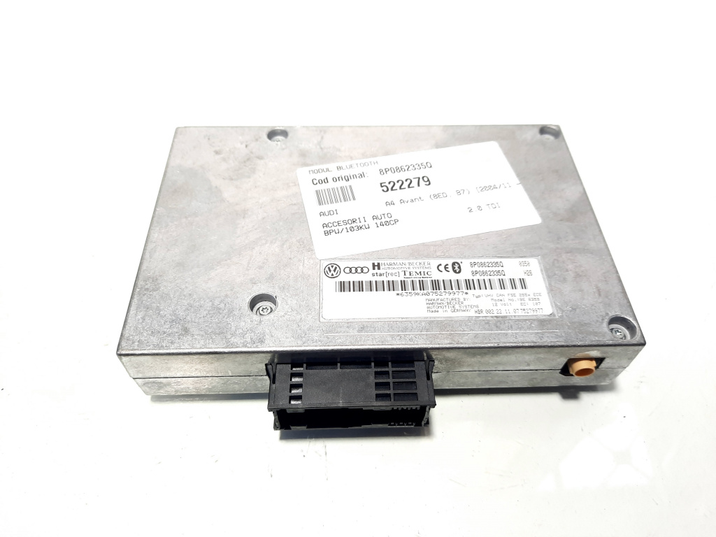 Modul bluetooth, cod 8P862335Q, Audi A4 Avant (8ED, B7) (id:522279)