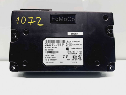 Modul bluetooth Ford Focus 3 [Fabr 2010-2018] D1BT-14D212-EB