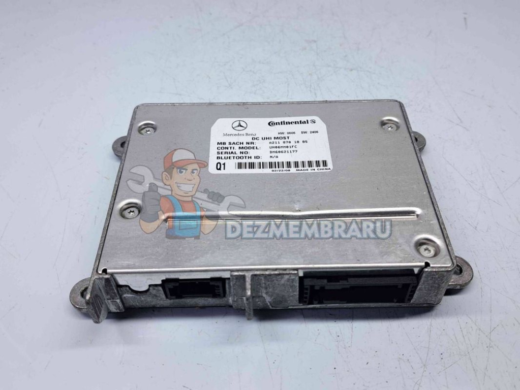 Modul bluetooth Mercedes Clasa E (W211) [Fabr 2002-2009] A2118701885