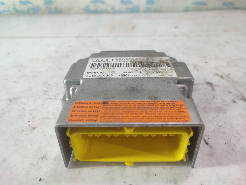 Modul calculator airbag 8E0959655G Audi A4 B7 [2004 - 2008] 1.9 tdi BRB