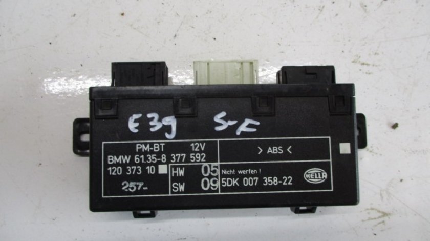 MODUL / CALCULATOR CONFORT USA STANGA FATA 12037310 / 5DK007358-22 BMW SERIA 5 E39 ⭐⭐⭐⭐⭐