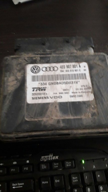 Modul calculator frana electrica mana 4E0907801a Audi A8 3.0tdi asb