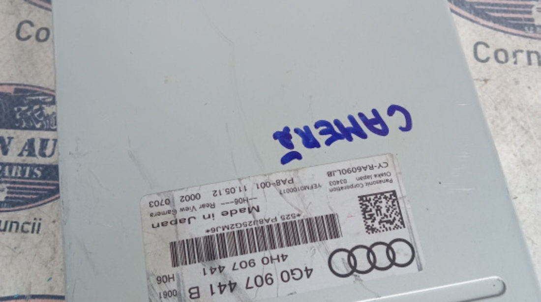 Modul camera Audi A7 2012, 4G0907441B