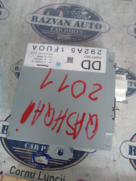 Modul camera Nissan Qashqai 2011, 292A51FU0A