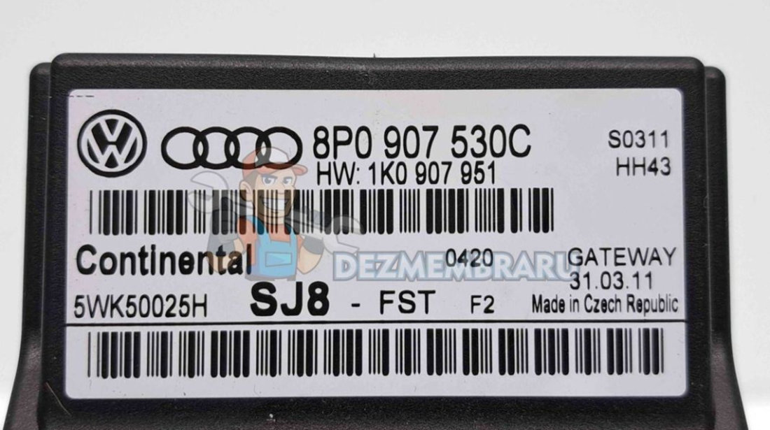 Modul CAN Audi A3 Sportback (8PA) [Fabr 2004-2013] 8P0907530C