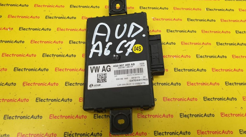 Modul CAN Audi A6 (C7, 4G), A7, 4G0907468AB, 4G0907468AA,