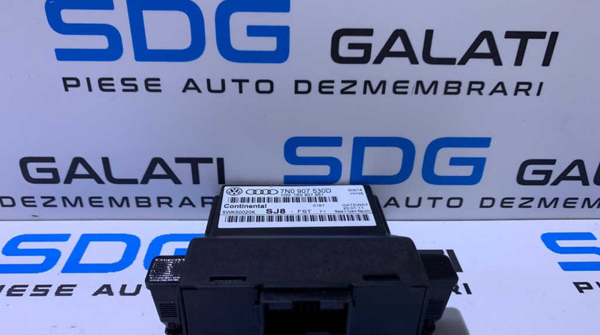 Modul Can Gateway Control Central Skoda Octavia 2 2008 - 2013 Cod 7N0907530D