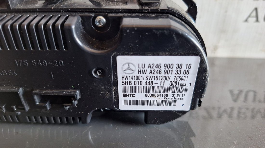 Modul climatronic A2469003816 Mercedes-Benz GLA (X156) 1.6 150 cai