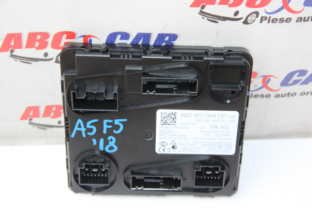 Modul confort Audi A5 F5 Cabrio 2.0 TFSI cod: 8W0907064DD model 2018