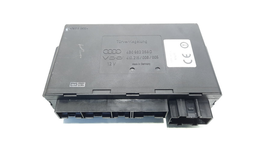 Modul confort, cod 4B0962258D, Audi A6 (4B2, C5) (idi:589516)