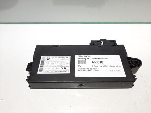 Modul confort, cod 6135-9217853-01, Bmw 3 Cabriolet (E93)