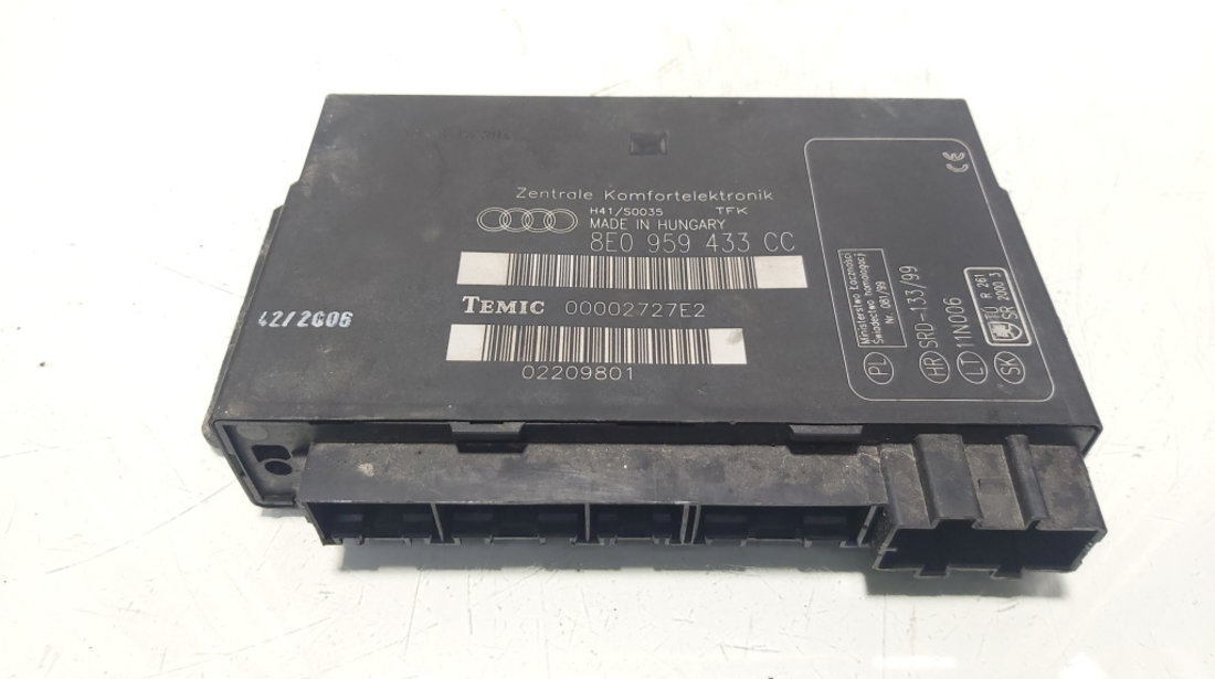 Modul confort, cod 8E0959433CC, Audi A4 (8EC, B7) (id:643369)