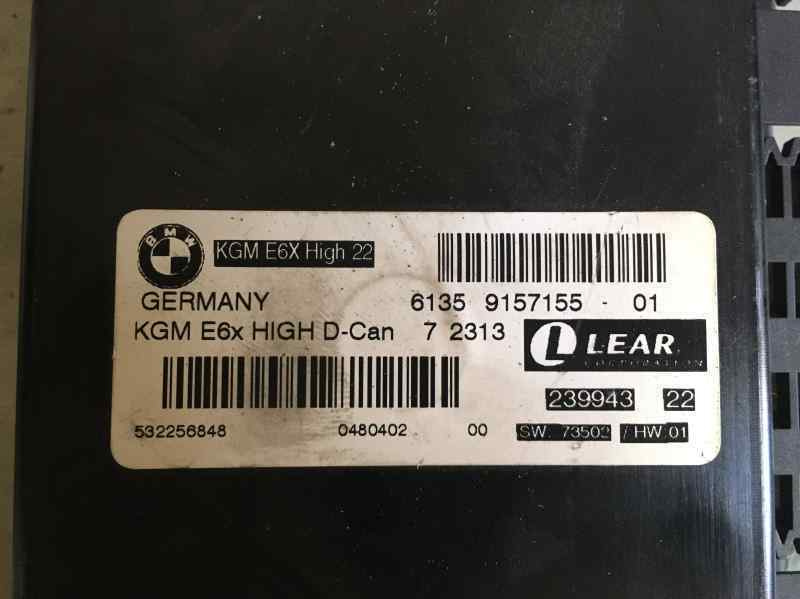 Modul CONFORT LEAR BMW SERIE 5 61 35 9157155 01 / 6135915715501 / 532256848 / E6XKBM61 35 9157155 01 / 6135915715501 / 532256848 / E6XKBM