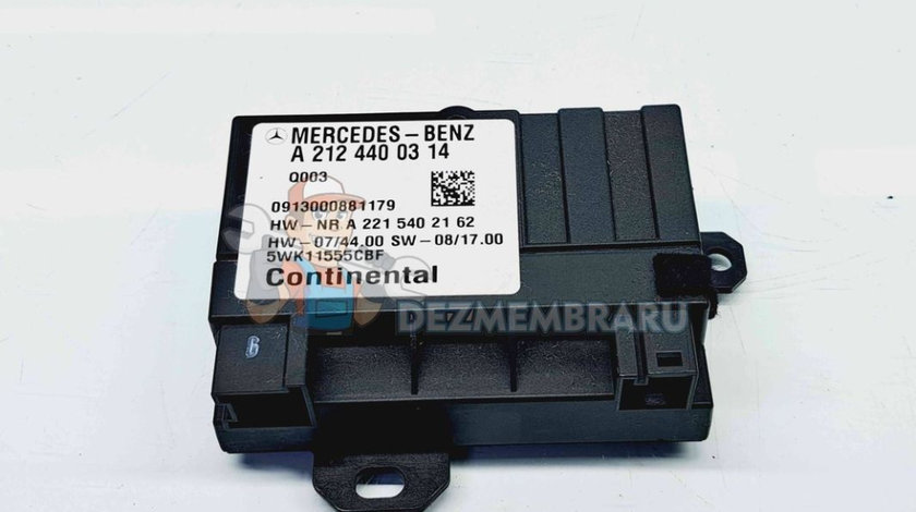 Modul confort Mercedes Clasa E (W212) AMG [Fabr 2009-2016] A2124400314