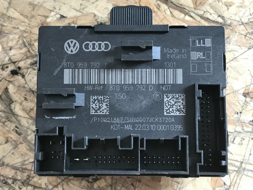 Modul confort usa dreapta fata Audi A5 2.0TFSI 211cp sedan 2010 (8T0959792D)