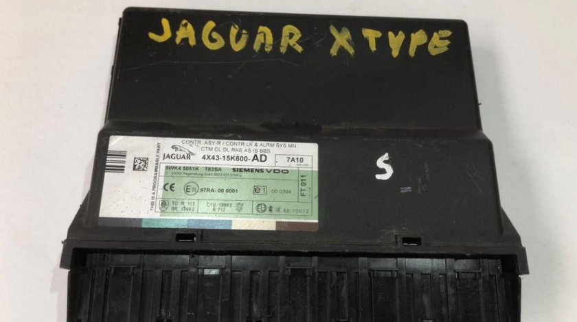 Modul control alarma Jaguar X-Type (2001-2009) 4x43-15k600-ad