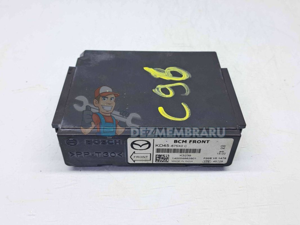 Modul control BCM MAZDA 6 (GJ1) [Fabr 2014-2021] KD45-675X0C