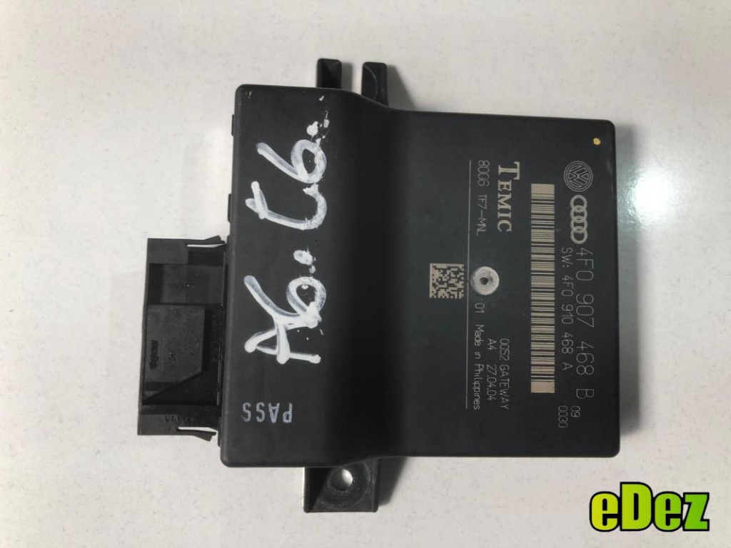 Modul control central Audi A6 (2004-2011) [4F2, C6] 2.0 d 4f0907468b