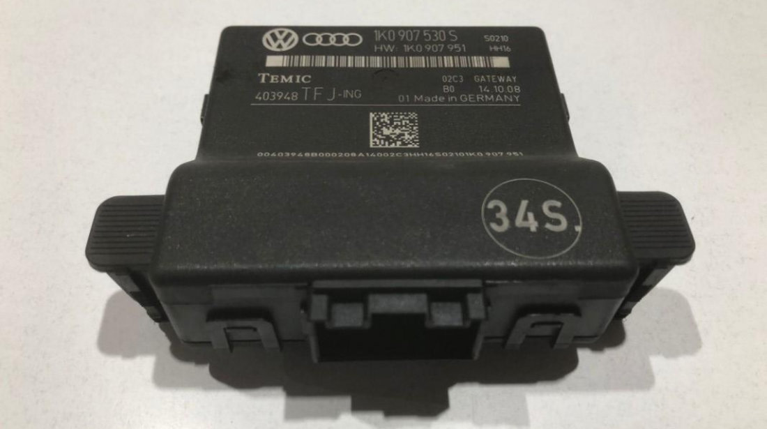 Modul control central gateway Volkswagen Jetta 3 (1992-1998) 1k0907530s