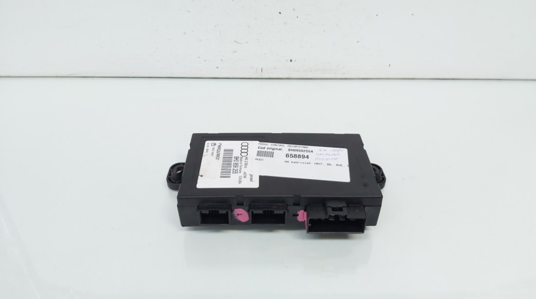 Modul control decapotabil, cod 8H0959255A, Audi A4 Cabriolet (8H7) (id:658894)