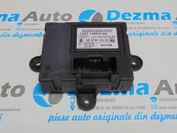 Modul control dreapta spate 7G9T14V534BD (id:129990)