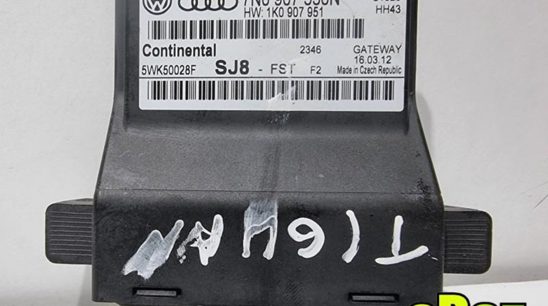 Modul control gateway Audi A1 (2010-2014) [8X] 2.0 tdi CFFB 7N0907530N