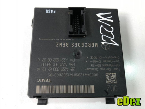 Modul control gateway Mercedes S-Class (2005-2009) [W221] a2219006702