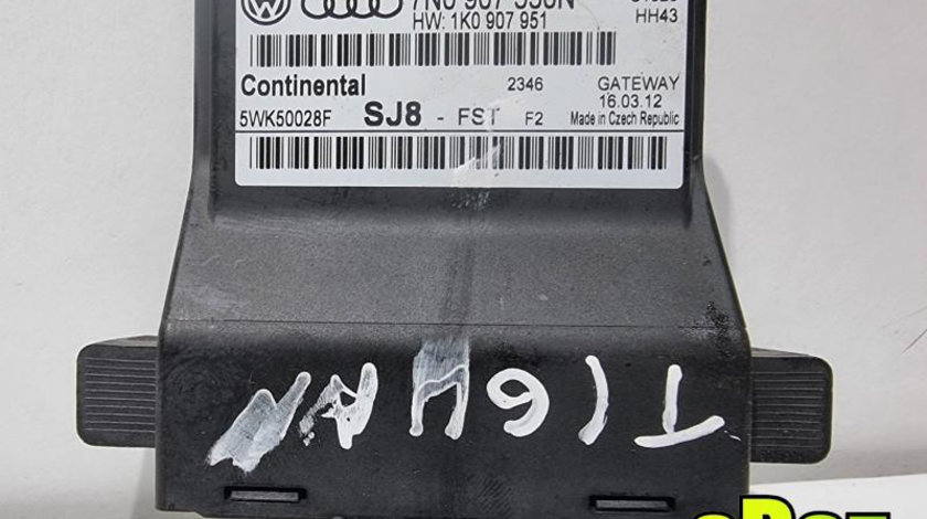 Modul control gateway Skoda Fabia 2 (2006-2010) 2.0 tdi CFFB 7N0907530N