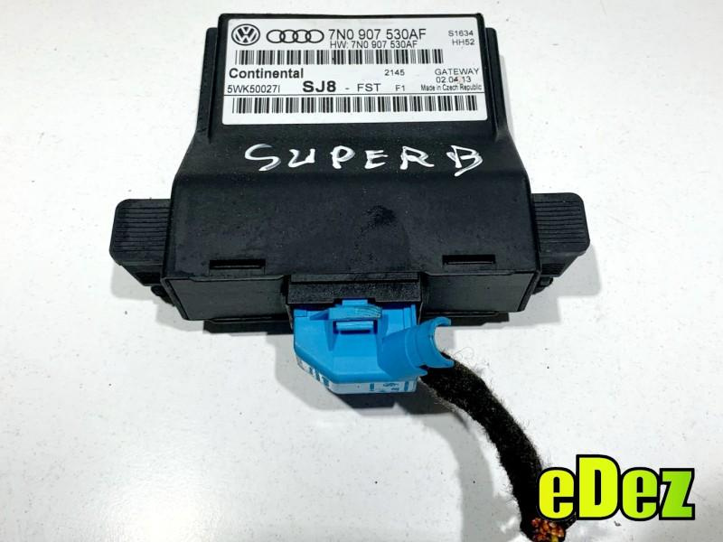 Modul control gateway Skoda Superb 2 facelift (2013-2015) 2.0 tdi CFGB 7N0907530AF