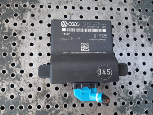 Modul control gateway vw passat b6 golf 6 1k0907530s