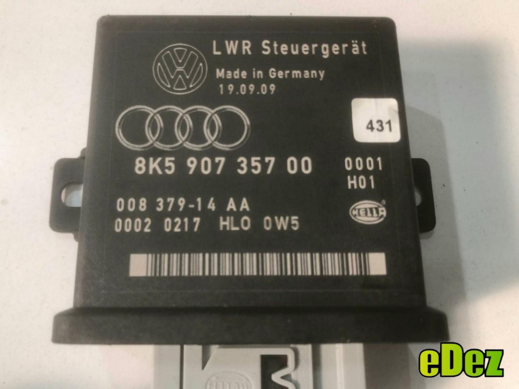 Modul control lumini Audi A4 (2007-2011) [8K2, B8] 2.0 tfsi CDNC 8K5907357