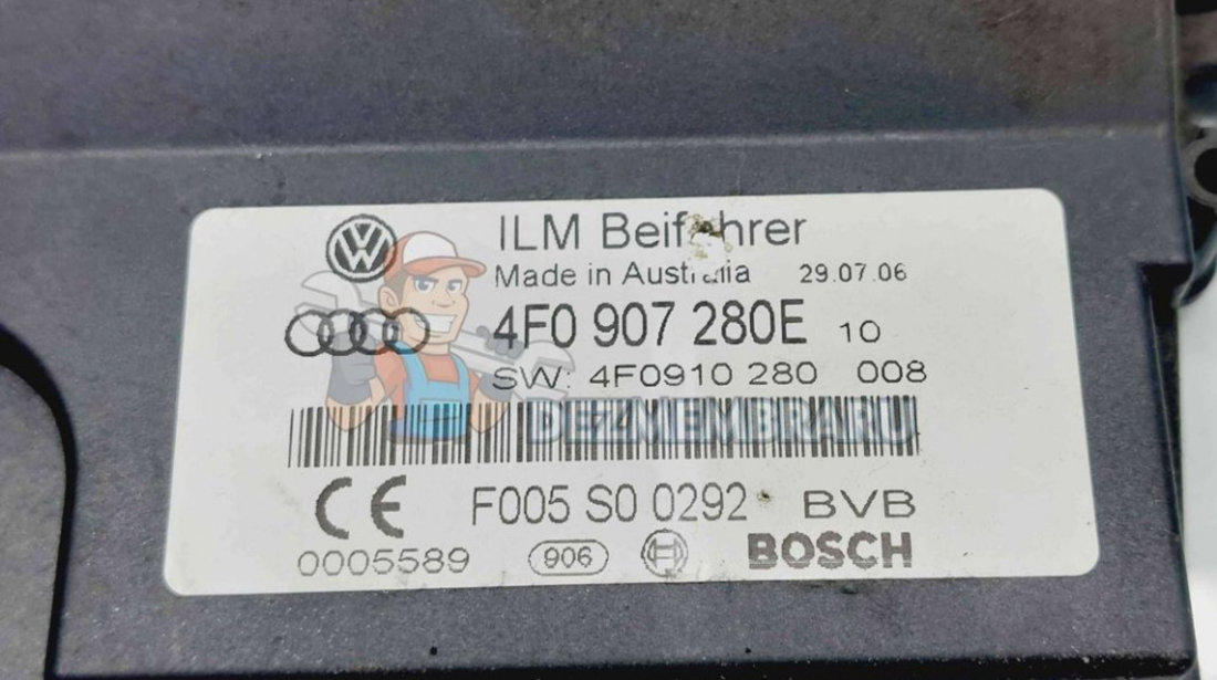 Modul control lumini Audi Q7 (4LB) [Fabr 2006-2014] 4F0907280E