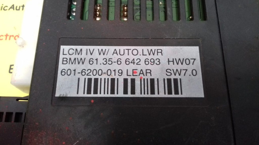 Modul Control Lumini BMW X5 3.0 d, 61356642693, 6016200019