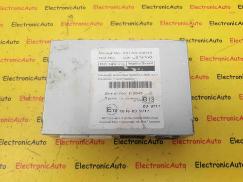 Modul Control Multimedia Toyota Auris, 861A002010, CX-US7970G