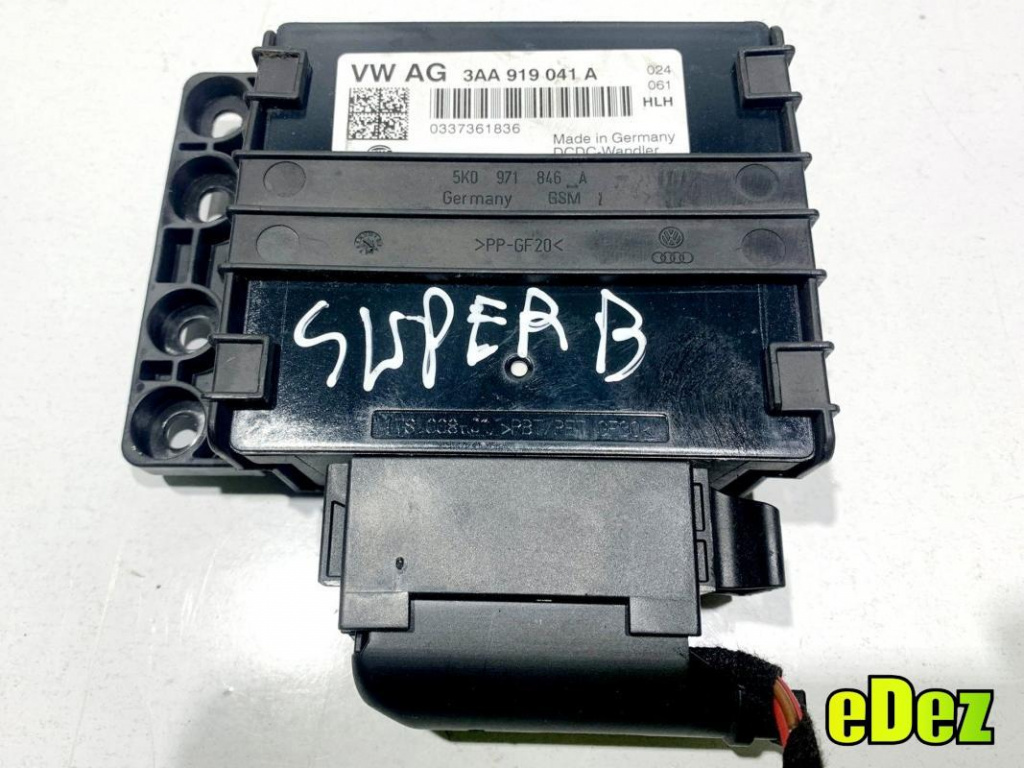 Modul control start stop Volkswagen Passat B7 (2010-2014) 2.0 tdi CFFB 3AA919041A