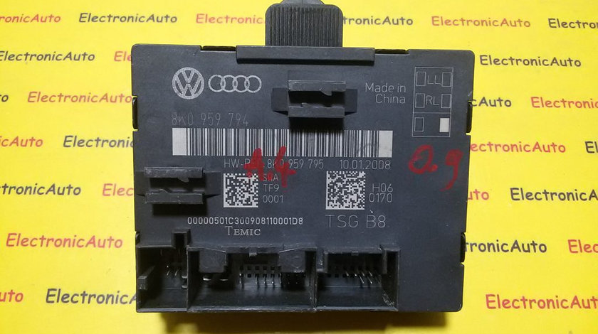 Modul Control usa Audi A4 8K0959794, 8K0 959 794