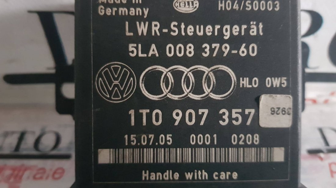 Modul control xenon VW Golf 6 1t0907357