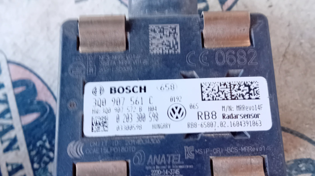 Modul Distronic Volkswagen Passat B8, 3Q0907561C