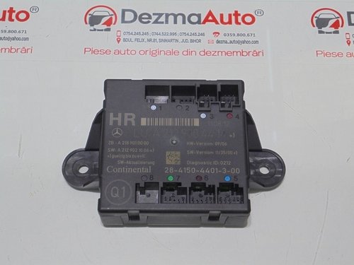 Modul dreapta spate, A2189010000, Mercedes Clasa C (W204) (id:287494)