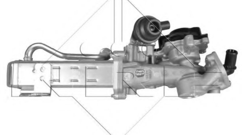 Modul-EGR CITROEN C5 III Break (TD) (2008 - 2016) NRF 48206 piesa NOUA