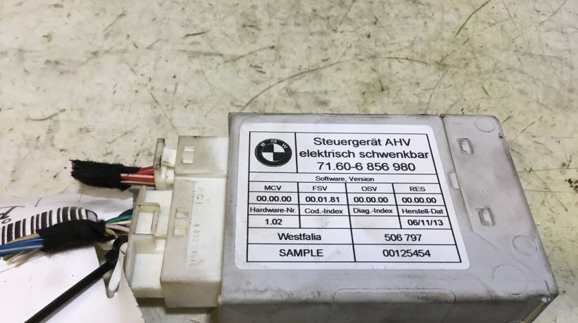 Modul Electronic 6856980 Carlig Remorcare BMW 3 F30 2011