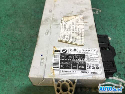 Modul Electronic 6960978 Inchidere Centralizata BMW 5 E60 2003