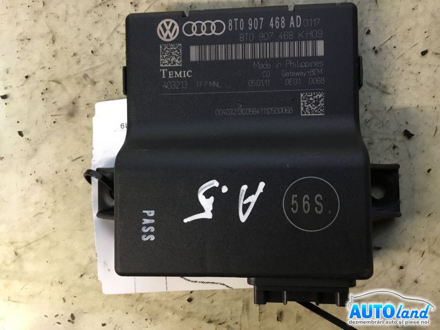 Modul Electronic 8t0907468ad Gateway Audi A5 2007