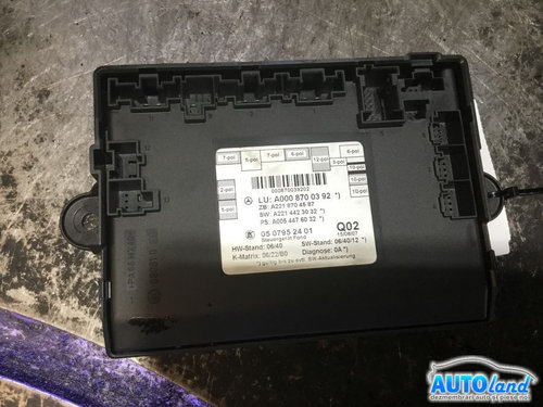 Modul Electronic A2218704587 Dreapta Spate Mercedes-Benz S-CLASS W221 2005