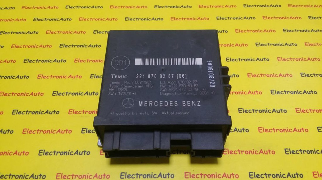 Modul Electronic Mercedes, 2218708287, 008119C1